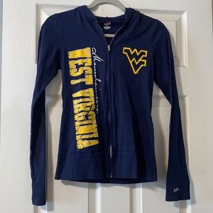 West Virginia Soffe Thin Long Sleeve Jacket